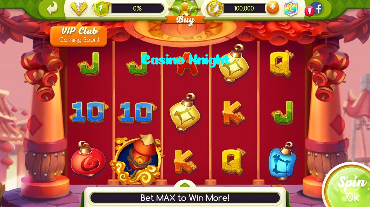 Casino Knight casino presented on mobile device in Pakistan with slots and live games